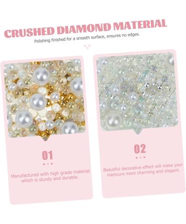 minkissy 20 Boxes Decorative Nail Art Loose Pearls Beads Buttons Flower Decor Home Accessories Decor Flowers Decoration Rhinestone for Hair Rhinestone for Nails Nail Charms Resin Ribbon Mix - Buy Online on GoSupps.com