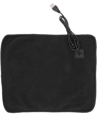 Hztyyier Soft USB Heating Pad - Adjustable Temperature Control for Pain Relief - Ideal for Legs - Black - Buy Online on GoSupps.com