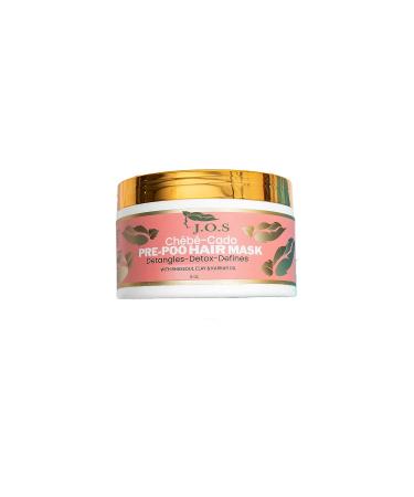 J'Organic Solutions CH B-Cado Pre-Poo Clay 4C Hair Mask - Nourishing Treatment - Buy Online on GoSupps.com