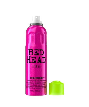 TIGI Bed Head Headrush Spray 5.3oz - Lightweight Hair Shine Mist - Buy Online on GoSupps.com