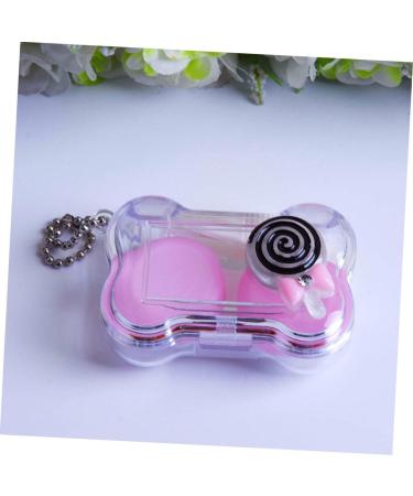 JECOMPRIS Contact Lens Case Cute Travel Container for Lenses Makeup Lens Holder & Removal Tool Compact & Lightweight for Easy International Shipping - Buy Online on GoSupps.com