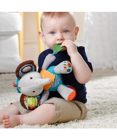 Skip Hop Bandana Buddies Elephant Teething Toy with Rattle and Textures - Buy Online on GoSupps.com