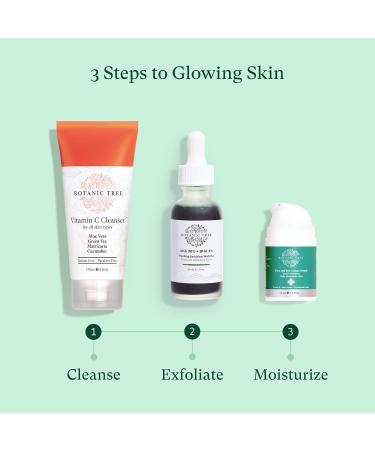 Botanic Tree Matcha Peeling Solution - 30ml AHA 30% + BHA 2% Exfoliating Face Peel for Dark Spots - Glycolic & Salicylic Acid Treatment - Buy Online on GoSupps.com