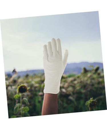 Healeved 12 Pairs Moisturizing Gloves Work Gloves White Gloves Moisturizing Overnight Gloves Working Gloves Cotton - Buy Online on GoSupps.com