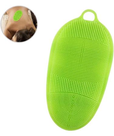 Healifty 3pcs Silicone Body Scrubber Set - Shower Back Scrubber and Skin Massager Glove for Men - Spa Massage Brushes - Buy Online on GoSupps.com