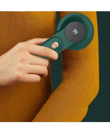 Premium Electric Fabric Shaver & Defuzzer - Rechargeable Lint Remover for Sweaters | Stainless Steel Blade 227mm - Buy Online on GoSupps.com