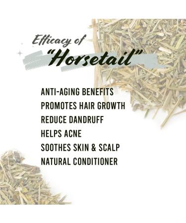 Organic Horsetail Herb for DIY Herbal Hair Infused Oil - 0.5oz for Hair Growth Treatment - Buy Online on GoSupps.com
