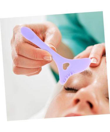 DRESSOOS Eyeliner Stencils Eyeliner Stamp Eyeshadow Applicators Eyeliner Pencil Eyelash Stencil Eyelashes Protection 12.00X6.00X0.50CM Purple - Buy Online on GoSupps.com