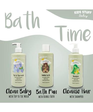 Kids Stuff Baby Shampoo 300ml - Natural & Organic | Dermatologist & Pediatrician Approved | Vegan & Cruelty-Free - Buy Online on GoSupps.com