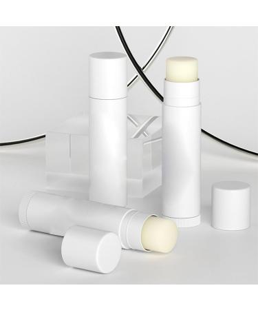 50Piece Empty Lipstick Tube 5g White Plastic Lip Balm Containers For DIY Homemade Lip Care Products Customizable Lip Balm Tubes - Buy Online on GoSupps.com