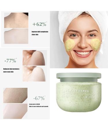 Avocado Body Scrub - Exfoliating Ice Cream Scrub for Deep Cleansing & Soft Skin - Essential for Pore Care - Buy Online on GoSupps.com