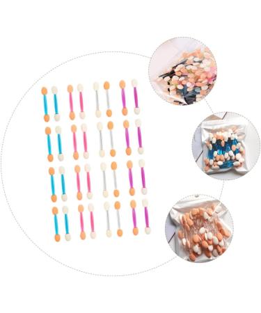 FOMIYES 120pcs Double Ended Eye Shadow Stick Makeup Brush Dual-side Eyeshadow Tool Woman Sponge - Buy Online on GoSupps.com