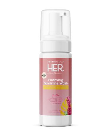 Alikay Naturals Her Foaming Feminine Wash Sensitive Formula (5 Oz)