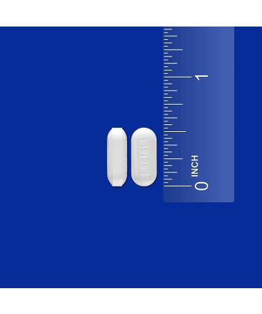 Lactaid Original Strength Lactose Intolerance Relief Caplets 120 ct - Natural Lactase Enzyme Dietary Supplement for Gas, Bloating & Diarrhea Prevention - Buy Online on GoSupps.com