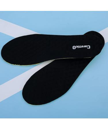 Premium Memory Emulsion Latex Insoles for Men & Women - Cushioning Shock Absorption Breathable Comfort Reduce Muscle Fatigue | Sizes 7-12 & 4-7.5 - Buy Online on GoSupps.com