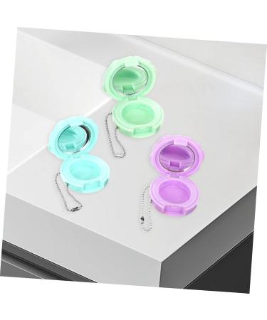 Beavorty Empty Eyeshadow Case 4pcs Round Eye Shadow Box Lipstick Plate Plastic Pack Empty Eyeshadow Case - Buy Online on GoSupps.com