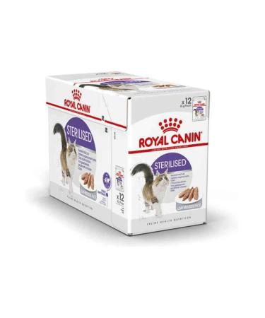 Royal Canin Sterilised Care in Gravy Adult Wet Cat Food 85g (Pack of 12)