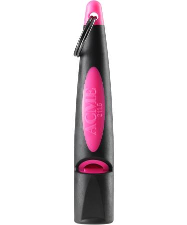 Acme Dog Whistle No. 211.5 - Free Black Pipe Band | Alpha | Ideal Recall Tool | Large Reach & Standardized Frequency (Black/DG Pink) - Buy Internationally! - Buy Online on GoSupps.com
