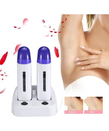 Wax Warmer Hair Removal Device - Portable & Painless Mini Wax Heater for Depilatory Waxing - Buy Online on GoSupps.com