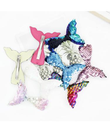 8-Piece Mermaid Hair Clip Set for Women & Girls - Stylish Hairpins for Styling - Perfect Gifts option - Buy Online on GoSupps.com