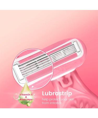 Mini Travel 5 Blades Razor for Women Includes 1 Mini Razor 1 Travel Case - Buy Online on GoSupps.com