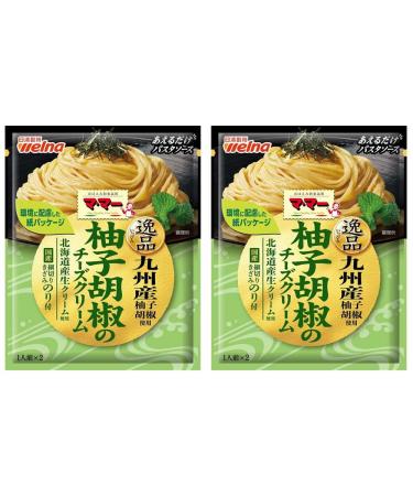 Pasta sauce Japanese Special dish Yuzu kosho and cheese cream x2 With MAIKO sticker Pio big bazar