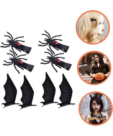 FRCOLOR 8 Pairs Halloween Hair Clips Bat Hairclips Halloween Hairpins Cosplay Hair Clips Kids Hair Barrettes Dress Accessories Non-woven Hair Clips Non-woven Fabric Clothing - Buy Online on GoSupps.com