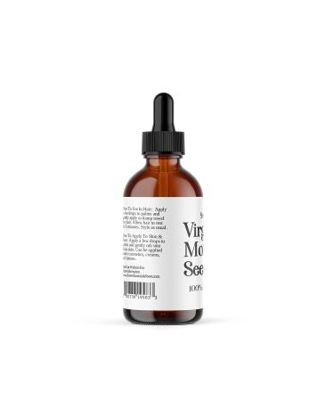 Sweet Essentials Organic Virgin Moringa Seed Oil 4oz | 100% Pure Cold-Pressed Moisturizer | Imported from India | Natural Skin & Hair Care - Buy Online on GoSupps.com