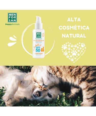 MENFORSAN SPF 50 Sun Protection for Dogs & Cats - 60ml | Optimal Pet Care - Buy Online on GoSupps.com