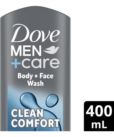 Dove Men + Care Body + Face Wash hydrating + skin-strengthening nutrients Clean Comfort with MicroMoisture Technology 400 ml 400 ml (Pack of 1) Body and Face Wash - Buy Online on GoSupps.com