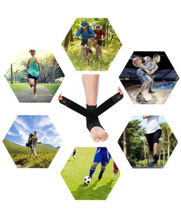 Vinaco Ankle Brace 2 Pack - Breathable & Strong Support for Sprained Ankles | Prevent Re-Injury & Stabilize Ligaments | Adjustable Wrap for Men & Women | XX-Large - Buy Online on GoSupps.com