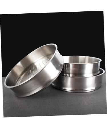 Alipis Stainless Steel Steamer Stainless Steel Cooking Utensils 30cm Food Steamer Dumpling Long Bao - Buy Online on GoSupps.com