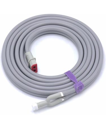 8.2FT NIBP Adapter Hose for Nihon Kohden SVM7000 | Dual Blood Pressure Tube with BP18 Connector | Compatible Adult/Pediatric Cuff - Buy Online on GoSupps.com