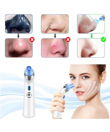 Professional Electric Pore Extractor Tool USB Rechargeable for Girls Women - Buy Online on GoSupps.com