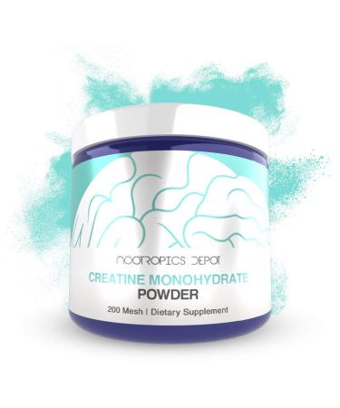 Nootropics Depot Creatine Monohydrate 200 Mesh Powder 500 Grams