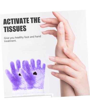 Beavorty Manchon de Paraffine pour Spa Petit Taille Unique Protection pour Soin Main et Pied Hydratant Th rapie Cire Usage Domestique 25x5.4x0.8cm Violet - Buy Online on GoSupps.com