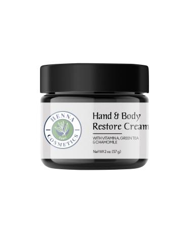 Henna Cosmetics Moisturizing Face Cream 2oz | Nourish and Rejuvenate Skin Facial Moisturizer (Restore Cream Moisturizer)