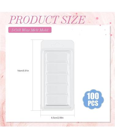 100 Pieces Mussel Shell Wax Melting Accessories - Wickless Cake Candle Production Forms | Best for Homemade Candles - Buy Online on GoSupps.com