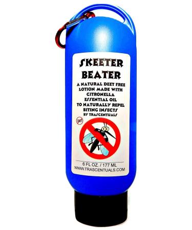 Natural Insect Repellent Lotion Skeeter Beater Uses Citronella Essential Oil as Active Ingredient