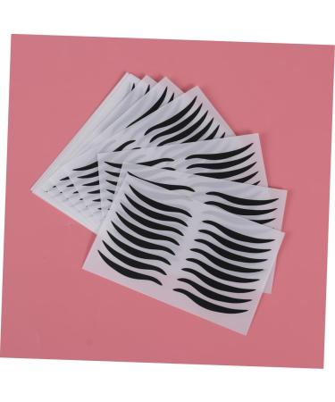 Healeved 240 Pairs Double Eyelid Tape Self Adhesive Eyeliner Makeup Tape Eyeshadow Sticker Eyeliner Black - Buy Online on GoSupps.com