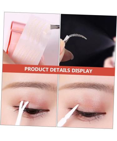 minkissy 2 Roll Lace Double Eyelid Sticker Eye Lift Tape for Droopy Lid Women Eyelid Strip Self- Adhesive Eyelid Stickers Hooded Patch Double Eyelid Fiber - Buy Online on GoSupps.com