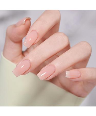 Nail Dipping Powder Kit - Nail Powder Dip Kit Starter Set - 6 Colors Nude Pink Neutral Skin Transparent - Dipping Powder Nail Starter Kit French Art Manicure DIY Gifts No Need Nail Lamp Cured - Buy Online on GoSupps.com