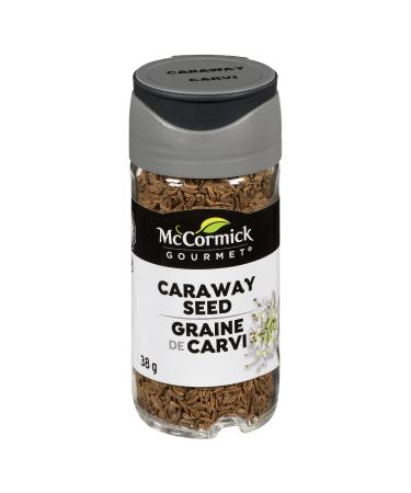 McCormick Gourmet (MCCO3) New Bottle Premium Quality Natural Herbs & Spices Caraway Seed 38g