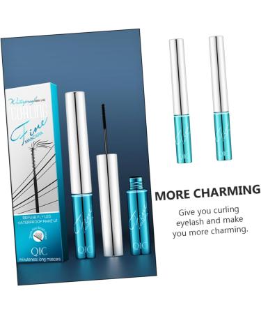 Beatifufu 2pcs Extra Fine Mascara Lady Mascara Cream Eyelash Mascara Waterproof Women Mascara :  - Buy Online on GoSupps.com