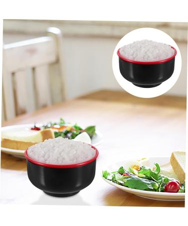 FAVOMOTO 4pcs Simulated Rice Models Toy Food Fake Cooked Rice Decorative Steamed Rice Plastic Decor Steamed Rice Model Photo Prop Cooked Rice Display Prop Big Bowl Plastic Bowl PVC - Buy Online on GoSupps.com