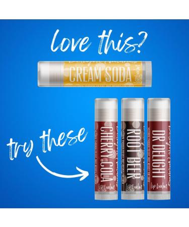 Delight Naturals Cream Soda Lip Balm - Three Pack 3 Pack - Buy Online on GoSupps.com