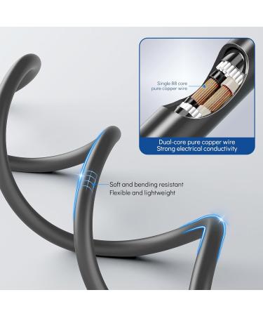 Replacement Dyson Hair Dryer Charger Cable - Upgraded 110V Anti-Winding Power Cord Repair Kit - Buy Online on GoSupps.com