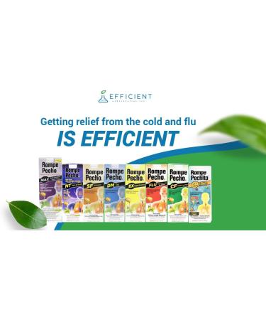 ROMPE PECHO Night Time (NT) Cold & Flu Relief Herbal Liquid Medicine for Nighttime Use with Honey and Eucalyptus Alcohol-Free 6 fl oz - Buy Online on GoSupps.com