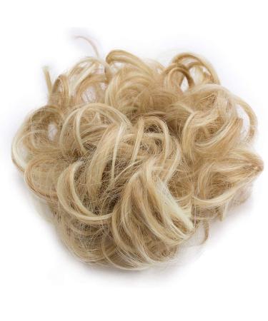 Tess Hair Part Dutt - Blonde Mix Hair Tie for Wavy Updos | Small Hairstyles | Shop Internationally - Buy Online on GoSupps.com