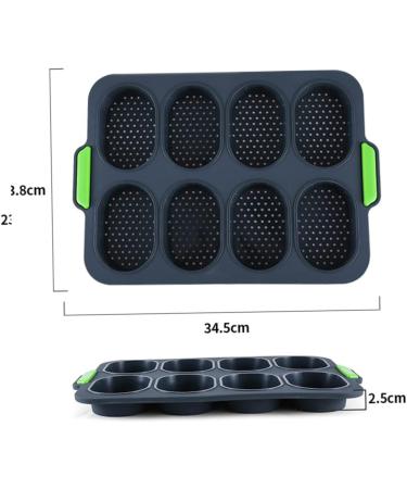 FUNOMOCYA Bread Baking Mold Silicone Bread Mould 23.8*34.5CM As Shown - Buy Online on GoSupps.com